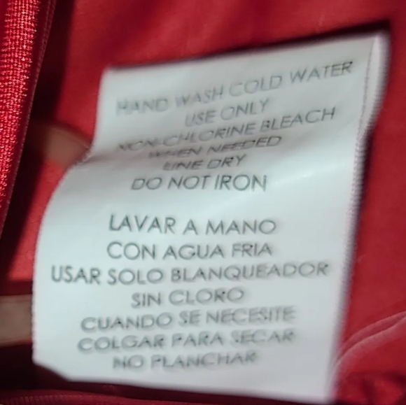 NWOT - New Medium Red Dress - Picture 6 of 6